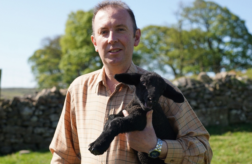 Councillor and local farmer James Airey