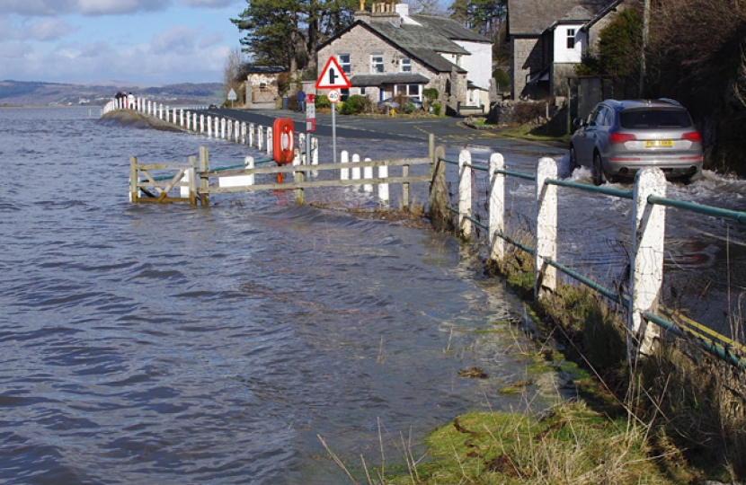 Flooding at Sandside