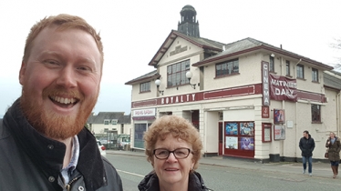 Cllr James Airey and Jane Hoyle 