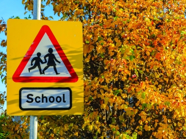 School crossing sign