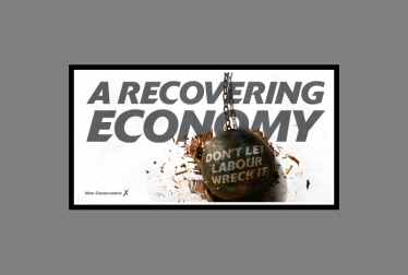 A Recovering Economy: Don't Let Labour Wreck It